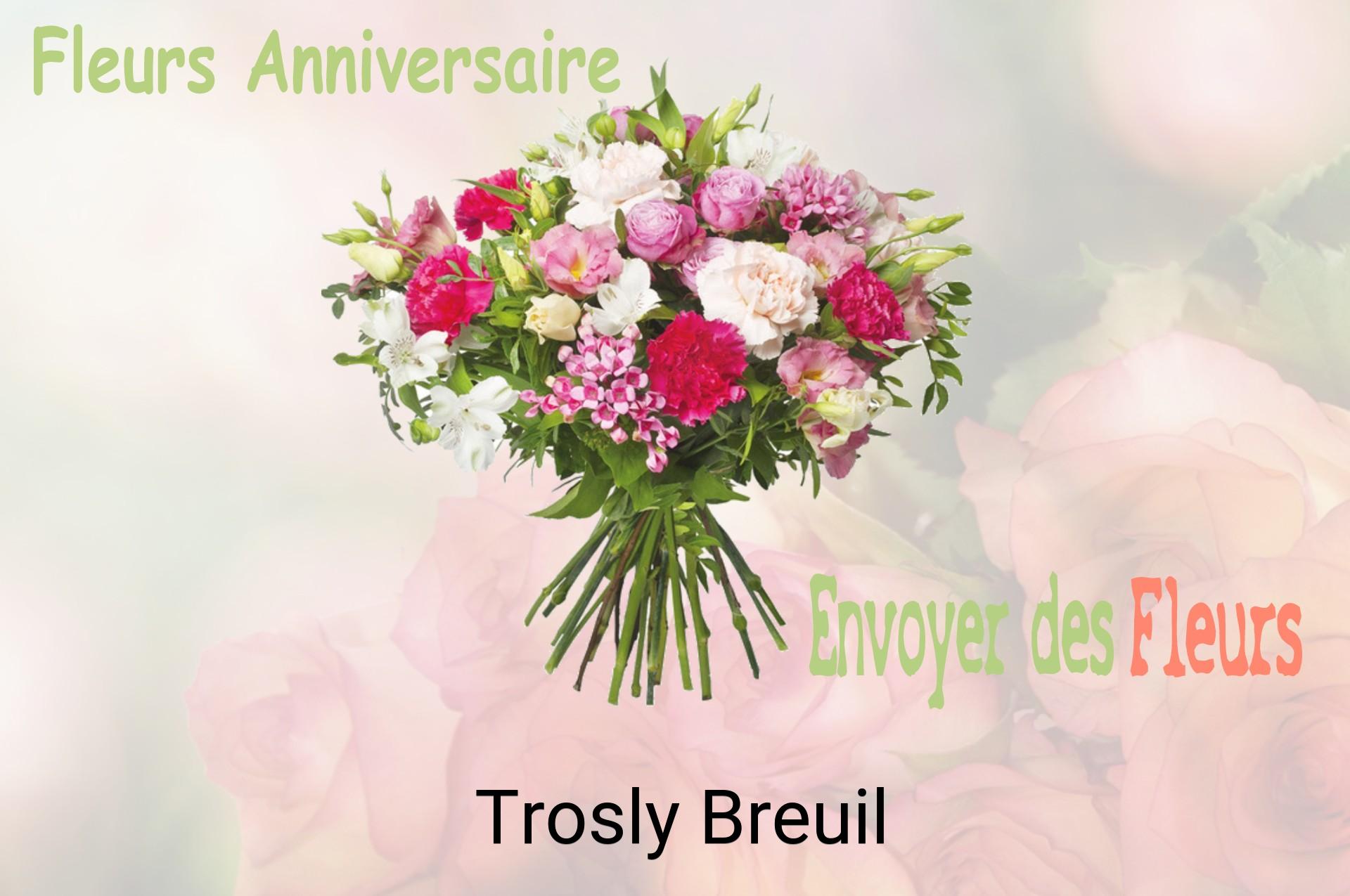 Bouquet de fleurs d’anniversaire livré à Trosly-Breuil