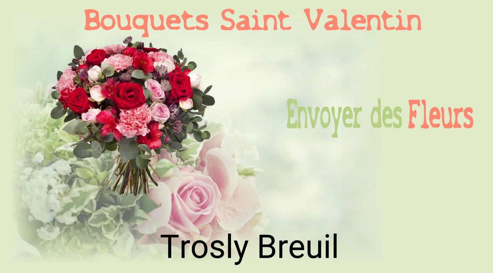 Roses de Saint-Valentin livrées à Trosly-Breuil
